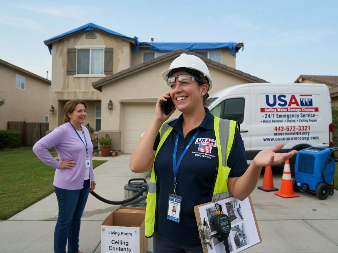 Ceiling Water Damage Restoration Coyote, CA FAQs